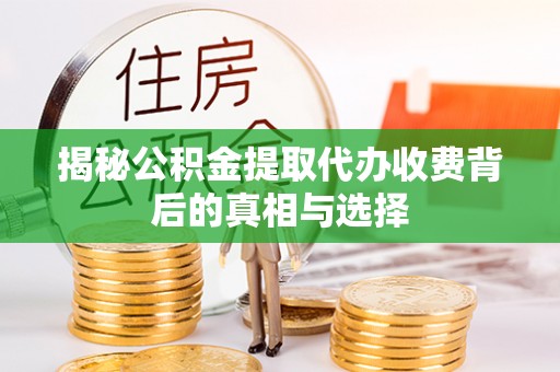玉东揭秘公积金提取代办收费背后的真相与选择