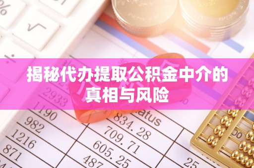 玉东揭秘代办提取公积金中介的真相与风险