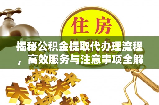 玉东揭秘公积金提取代办理流程，高效服务与注意事项全解析