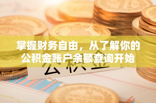 玉东掌握财务自由，从了解你的公积金账户余额查询开始