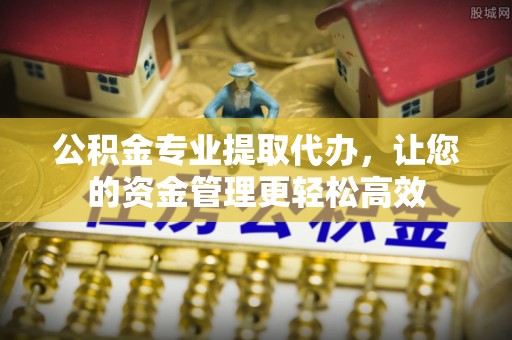 玉东公积金专业提取代办，让您的资金管理更轻松高效