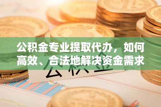 玉东公积金专业提取代办，如何高效、合法地解决资金需求？