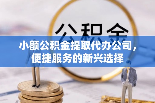 玉东小额公积金提取代办公司，便捷服务的新兴选择
